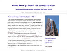 Tablet Screenshot of globalinvestigations.com